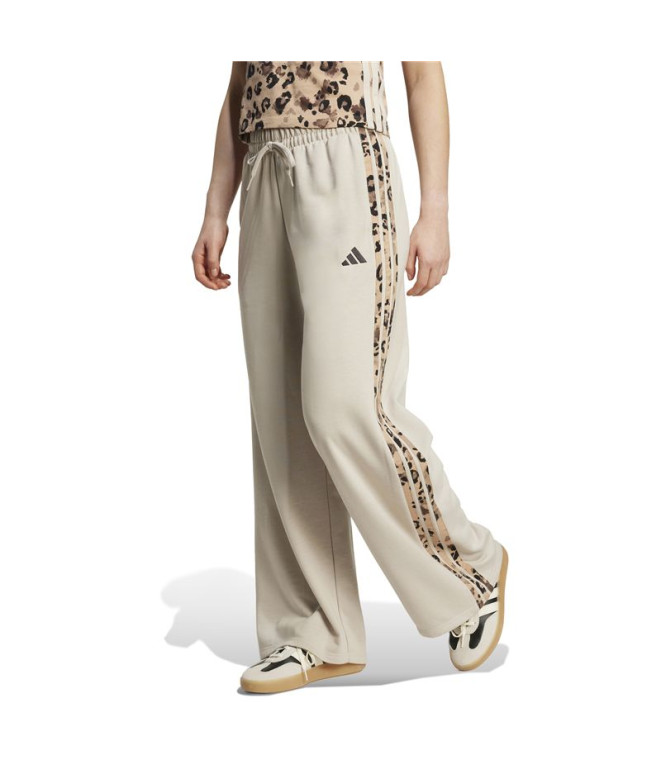 Pantalon adidas Aop Ft Femme Gris