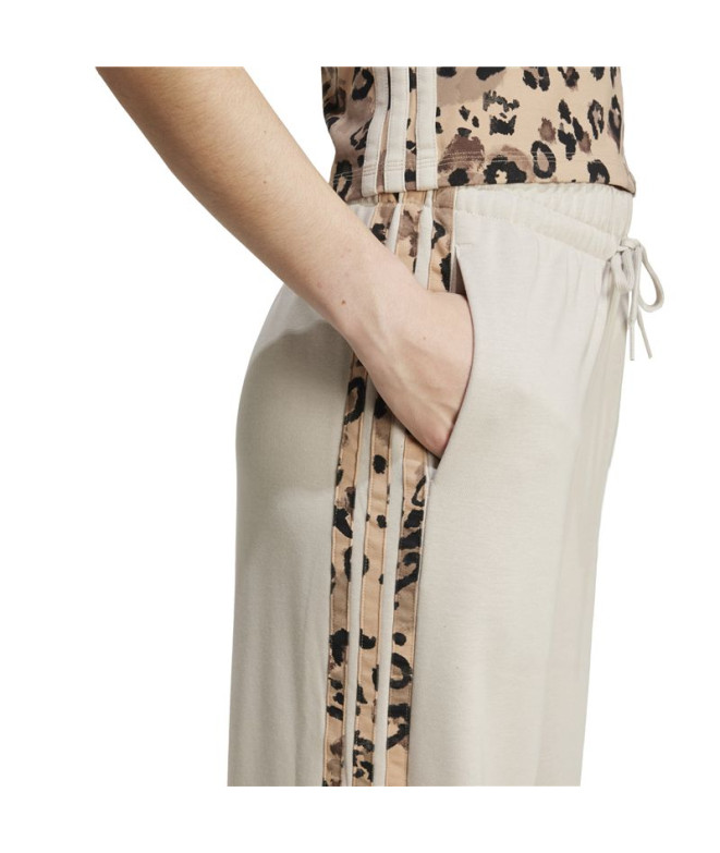 Pantalon adidas Aop Ft Femme Gris