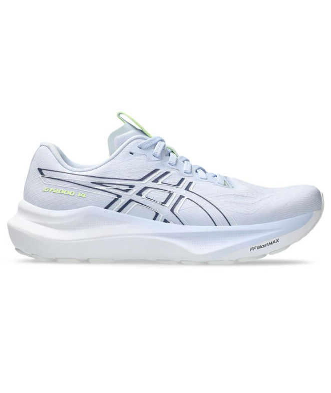 Sapatilhas de Running ASICS Gt-2000 14 Mulher Azul/Azul Escuro