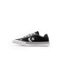Sapatilhas Converse Converse Sport Casual Infantil Preto/Branco/Preto