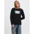 Camiseta Jack and Jones Jjhayato Ls Crew Hombre Negro