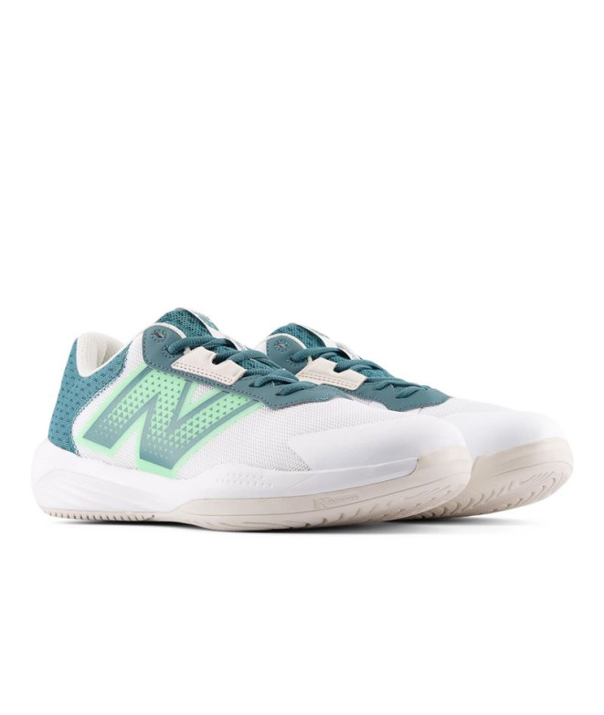 Chaussures de Tennis New Balance 696V6 Homme Blanc