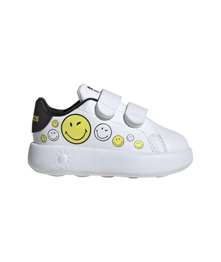 Zapatillas adidas Advantage Smiley Cf Infantil Blanco