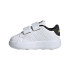 Chaussures adidas Advantage Smiley Cf Enfant Blanc