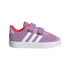 Chaussures adidas VL Court 3.0 Cf Enfant Púrado / Noir / Rouge