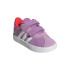 Sapatilhas adidas VL Court 3.0 Cf Infantil Púrado / Preto / Vermelho