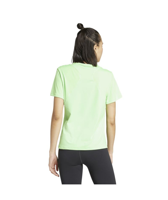 T-shirt de Fitness adidas Wtr D4T Femme Jaune