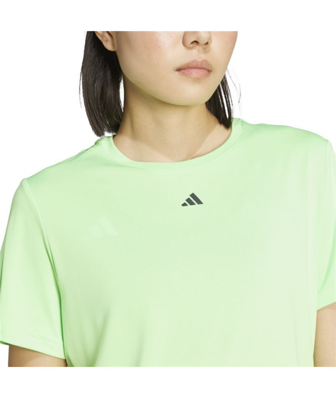 T-shirt de Fitness adidas Wtr D4T Femme Jaune