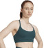 Brassiere de sport de Fitness adidas All Me Ls Femme Blanc