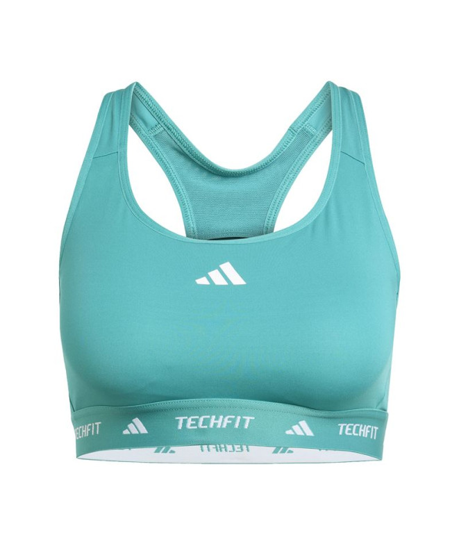 Sutiã esportivo de Fitness adidas Tech Fit Bra Mulher Azcepu