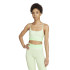 Sujetador Sportif de Fitness adidas Hyg Rib Bralett Femme Vert
