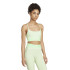 Sujetador Sportif de Fitness adidas Hyg Rib Bralett Femme Vert