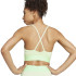Sujetador Sportif de Fitness adidas Hyg Rib Bralett Femme Vert