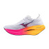 Sapatilhas de Running Mizuno Wave Rebellion Pro 3 Branco/Rosa/Laranja