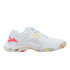 Chaussures de Volley-ball Mizuno Wave Lightning Z8 Femme Blanc/Bleu/Banane Pâle