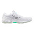Sapatilhas de Andebol Mizuno Wave Phantom 3 Branco/Preto/Frozen Emeralda