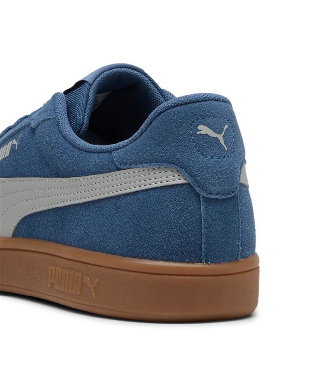 Chaussures Puma Smash 3.0 Indigo Foncé/Gris Écho