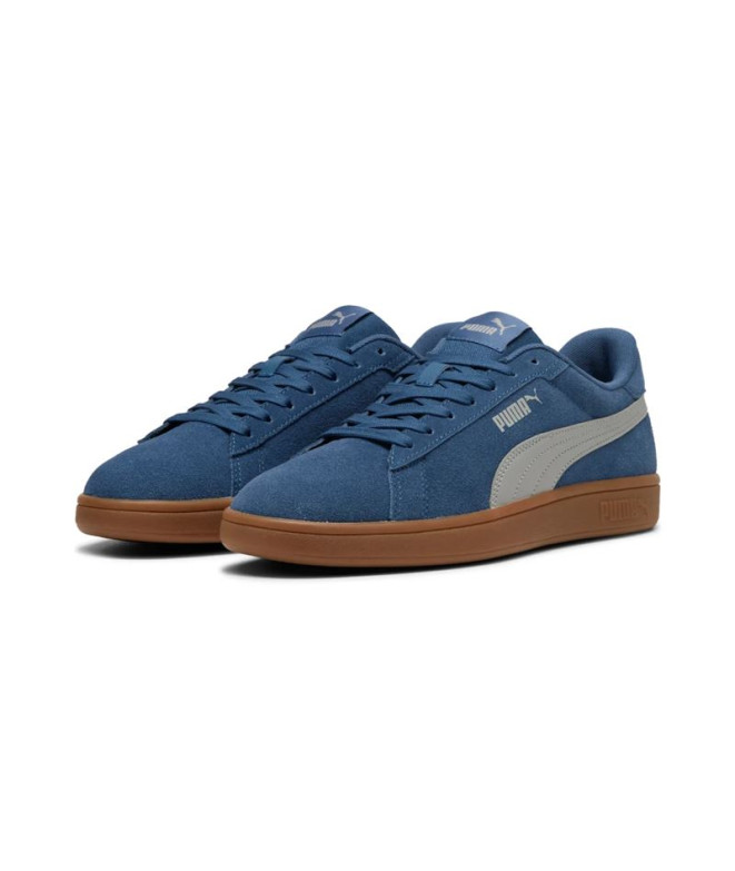 Zapatillas Puma Smash 3.0 Dark Indigo/Gris Echo