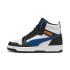 Zapatillas Puma Rebound V6 Mid Infantil Blanco/Clyde