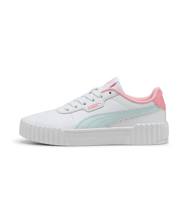 Chaussures Puma Carina 3.0 Fille Blanc/Sea Glass