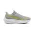 Zapatillas Puma Pounce Lite Infantil Gris Echo/Lime Smash