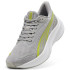 Zapatillas Puma Pounce Lite Infantil Gris Echo/Lime Smash