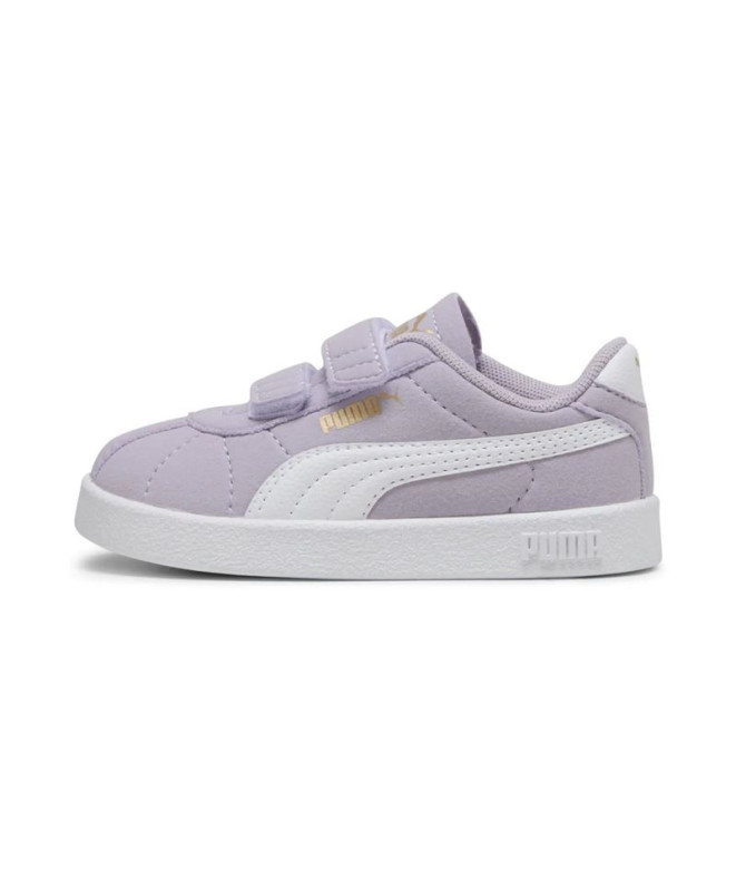 Sapatilhas Puma Club II V Inf Infantil Lilac Crush
