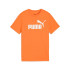 Camiseta Puma Essentials No. 1 Logo B Orange Glo Infantil