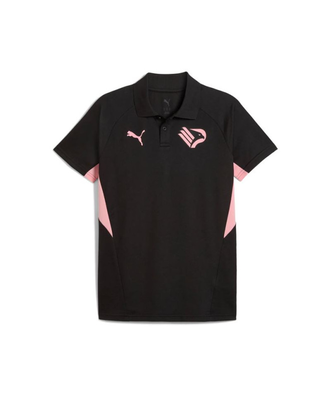 Camiseta de Futebol Puma Palermo Evostripe Po Team Light Pin Homem