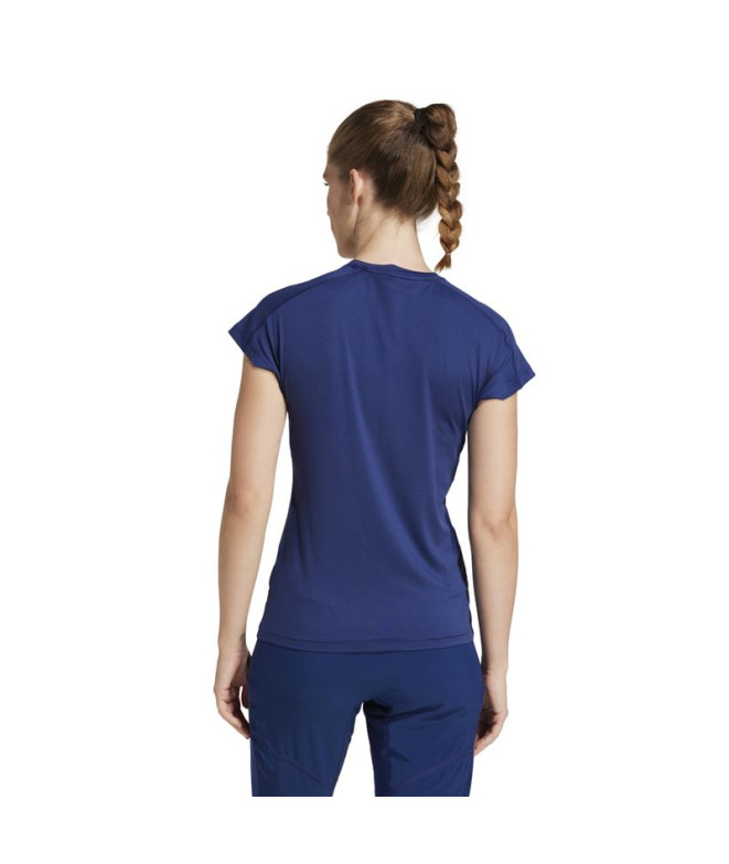 T-shirt de Fitness adidas We Min Femme Bleu...