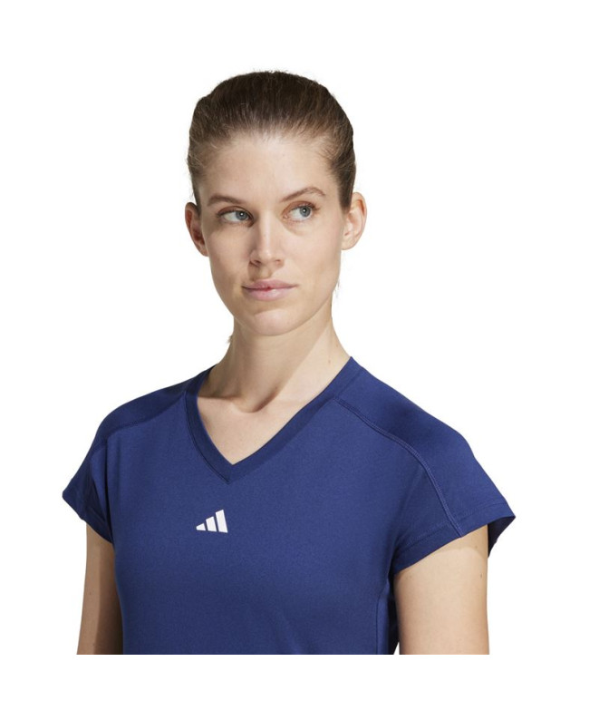 Camiseta de Fitness adidas We Min Mulher Azul...