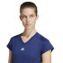 T-shirt de Fitness adidas We Min Femme Bleu Foncé/Blanc