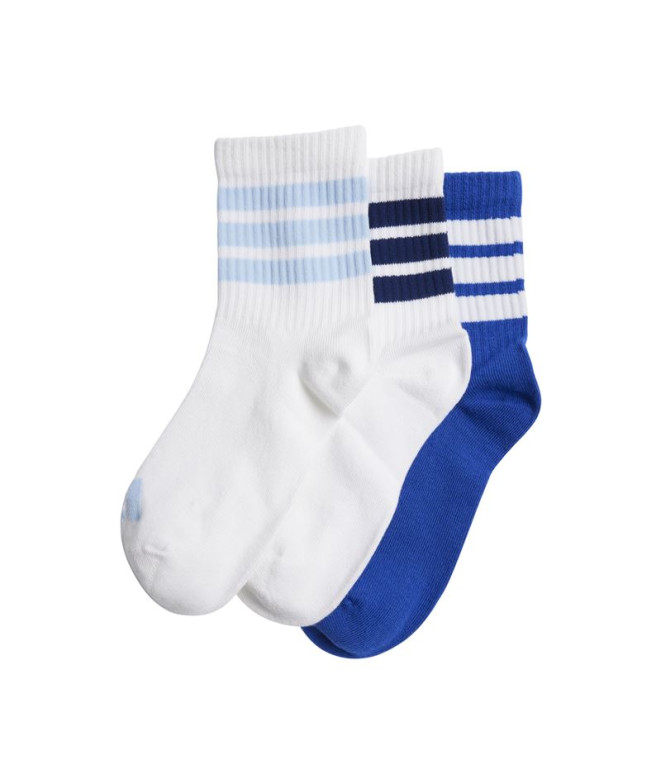 Meias adidas Lk Rib 3Pp So Infantil Branco