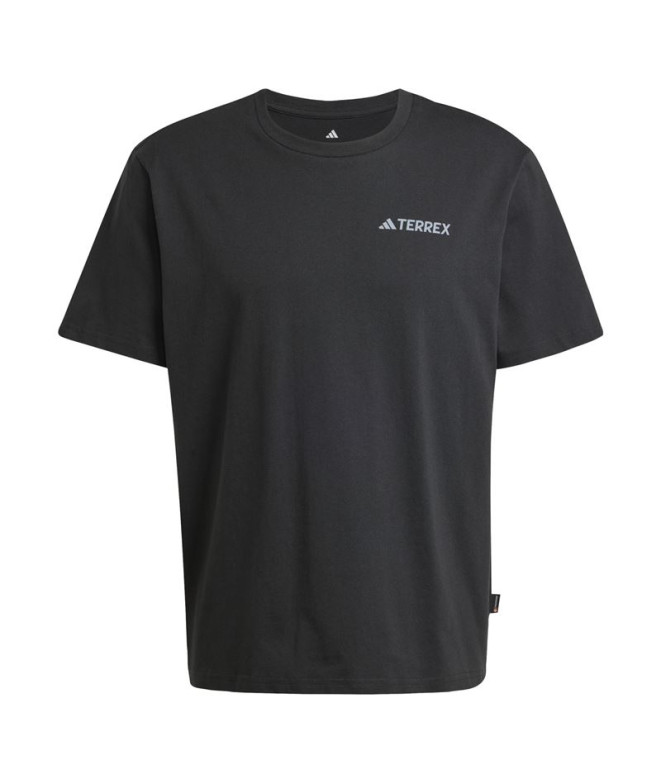Camiseta de Montanha adidas Xpl Polygiene Homem Preto