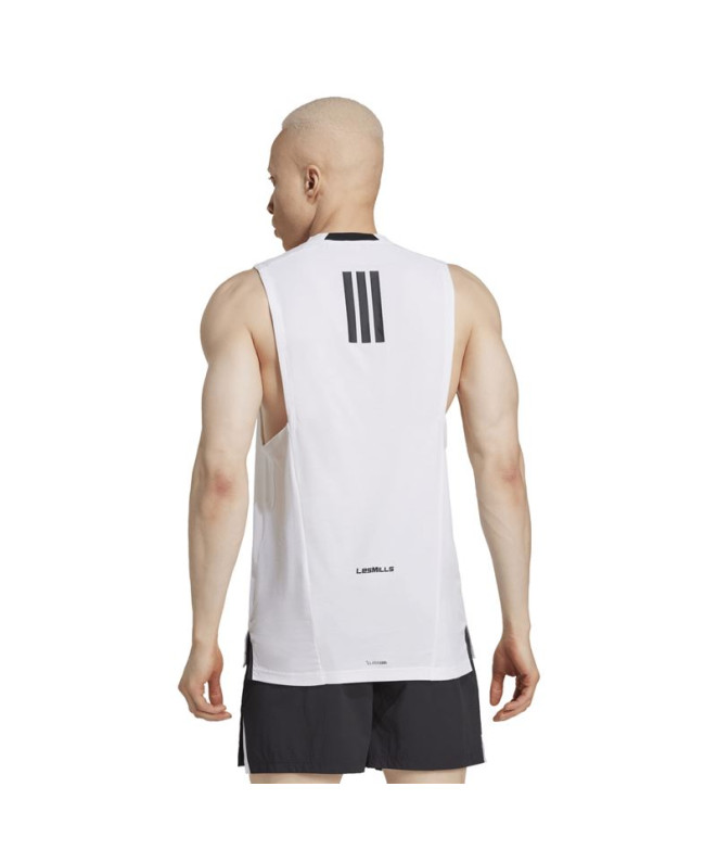 T-shirt de Fitness adidas Lm Tk Homme Blanc