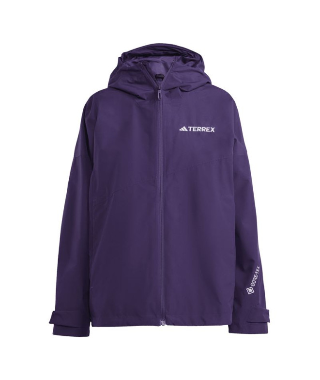 Veste de Montagne adidas Xpr 2L Gore Femme Aurora Plum