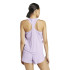 Camiseta Tirantes de Running adidas Adizero E Tank Mujer Lila