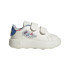 Zapatillas adidas Advantage Dino Cf Infantil Blanco roto / Azul real brillante / Rojo semilúcido