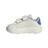 Sapatilhas adidas Advantage Dino Cf Infantil Branco roto / Azul real brilhante / Vermelho semilúcido