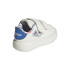 Sapatilhas adidas Advantage Dino Cf Infantil Branco roto / Azul real brilhante / Vermelho semilúcido