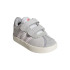 Zapatillas adidas VL Court 3.0 Cf Infantil Gris Dash / Blanco Nube / Explosión de Lima