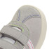 Zapatillas adidas VL Court 3.0 Cf Infantil Gris Dash / Blanco Nube / Explosión de Lima