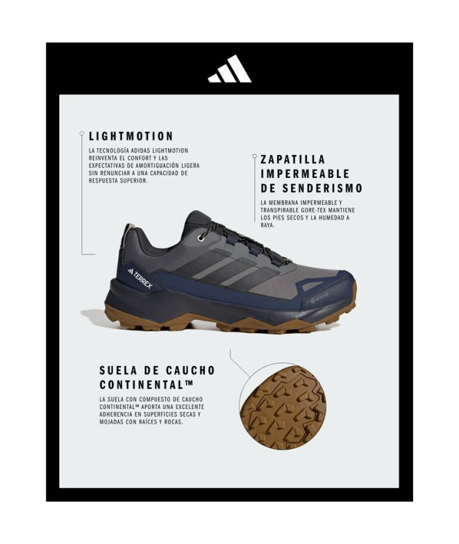 Sapatilhas de Montanha adidas Terrex Skychaser Ax5 Gtx Homem Gricua / Carbono / Azul