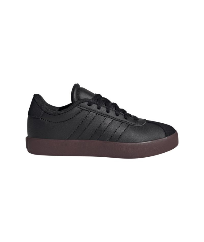 Sapatilhas adidas VL Court 3.0 Infantil Preto / Preto / Rubaur