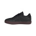 Zapatillas adidas VL Court 3.0 Infantil Negro / Negro / Rubaur