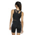 Camiseta de Fitness adidas We 3 Bandas Crop Tank Mujer Negro/Blanco