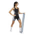 Camiseta de Fitness adidas We 3 Bandas Crop Tank Mujer Negro/Blanco