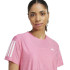 Camiseta de Running adidas Otr B Mulher Rosluc / Branco