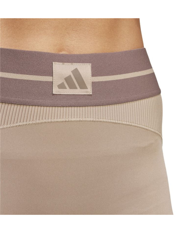 Collants de Fitness adidas Hyg Rib 1/4 Femme...