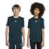 T-shirt adidas 3 Bandes 160 Enfant Hieaur / Blanc